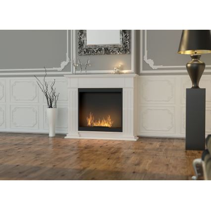 InFire - BIO open haard 115x100 cm 3kW wit