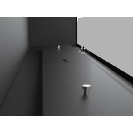 InFire - BIO open haard 115x100 cm 3kW wit