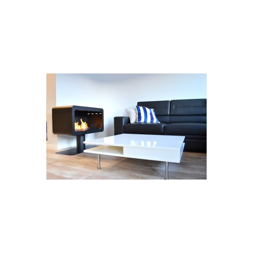 InFire - BIO open haard 82,5x74,3 cm 3kW zwart