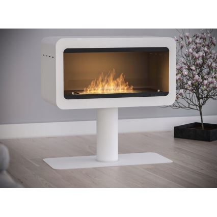 InFire - BIO open haard 82,5x78 cm 3kW wit