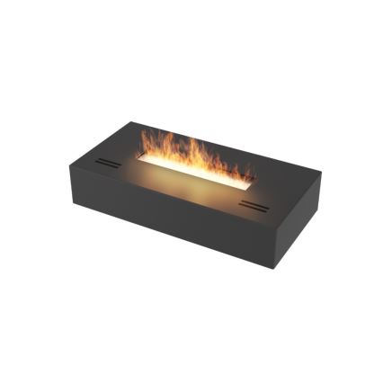 InFire - BIO-open haard 8x40 cm 3kW zwart