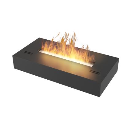 InFire - BIO-open haard 8x50 cm 3kW zwart