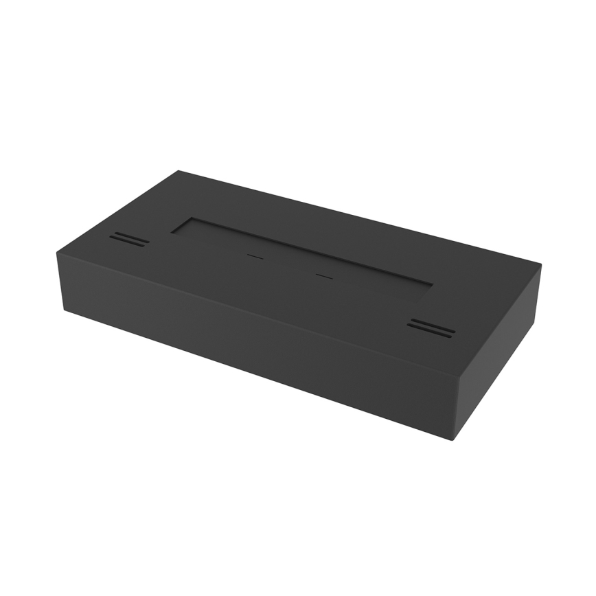 InFire - BIO-open haard 8x50 cm 3kW zwart