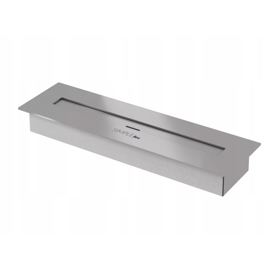 InFire - BIO-open haard 8x60 cm 3kW zwart