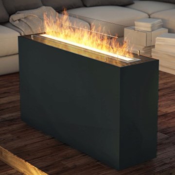 InFire - Cheminée BIO 110x65 cm 3,5kW noir