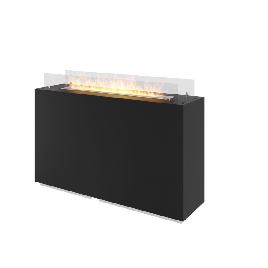 InFire - Cheminée BIO 110x65 cm 3,5kW noir