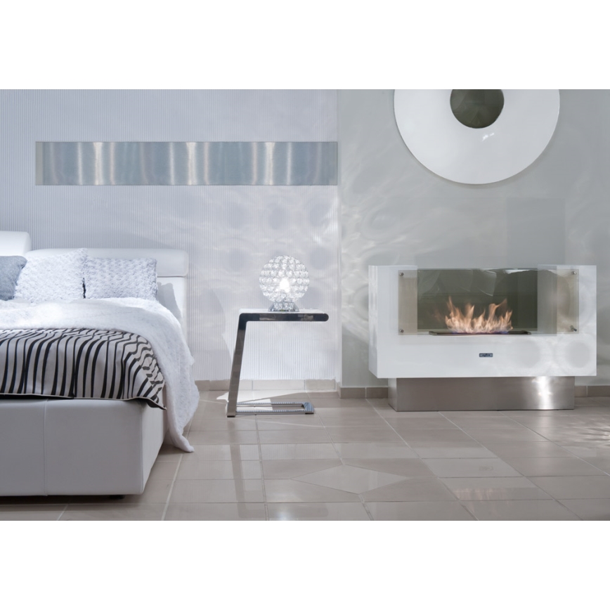 InFire - Cheminée BIO 110x75 cm 3kW bifacial