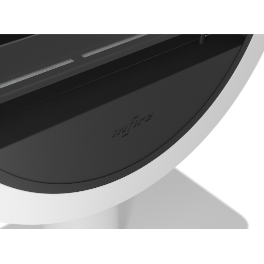 InFire - Cheminée BIO d. 72,5 cm 3kW blanc
