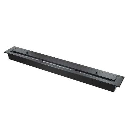 InFire - Cheminée BIO d'angle 110x45 cm 3kW noire
