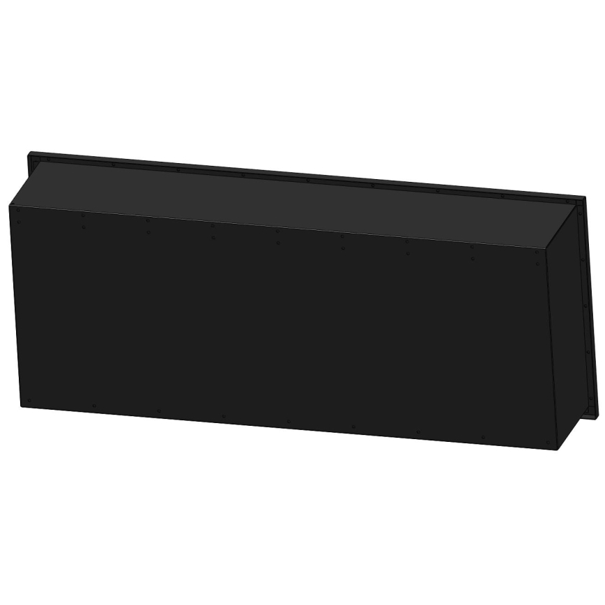 InFire - Cheminée encastrée BIO 120x50 cm 3kW noire