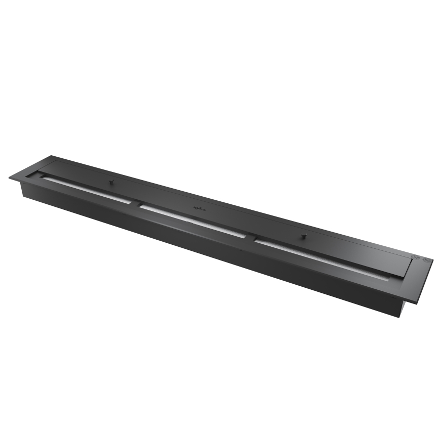 InFire - Cheminée encastrée BIO 150x50 cm 4,2kW noire