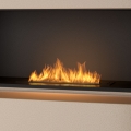 InFire - Cheminée encastrée BIO 7,5x60 cm 3,5kW noir