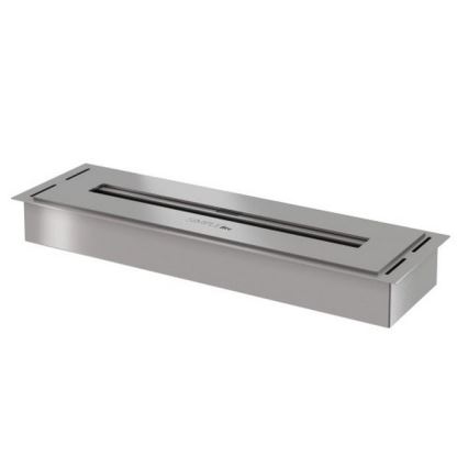 InFire - Inbouw BIO-open haard 5,5x50 cm 3kW mat chroom