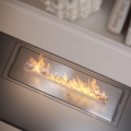 InFire - Inbouw BIO-open haard 5,5x50 cm 3kW mat chroom