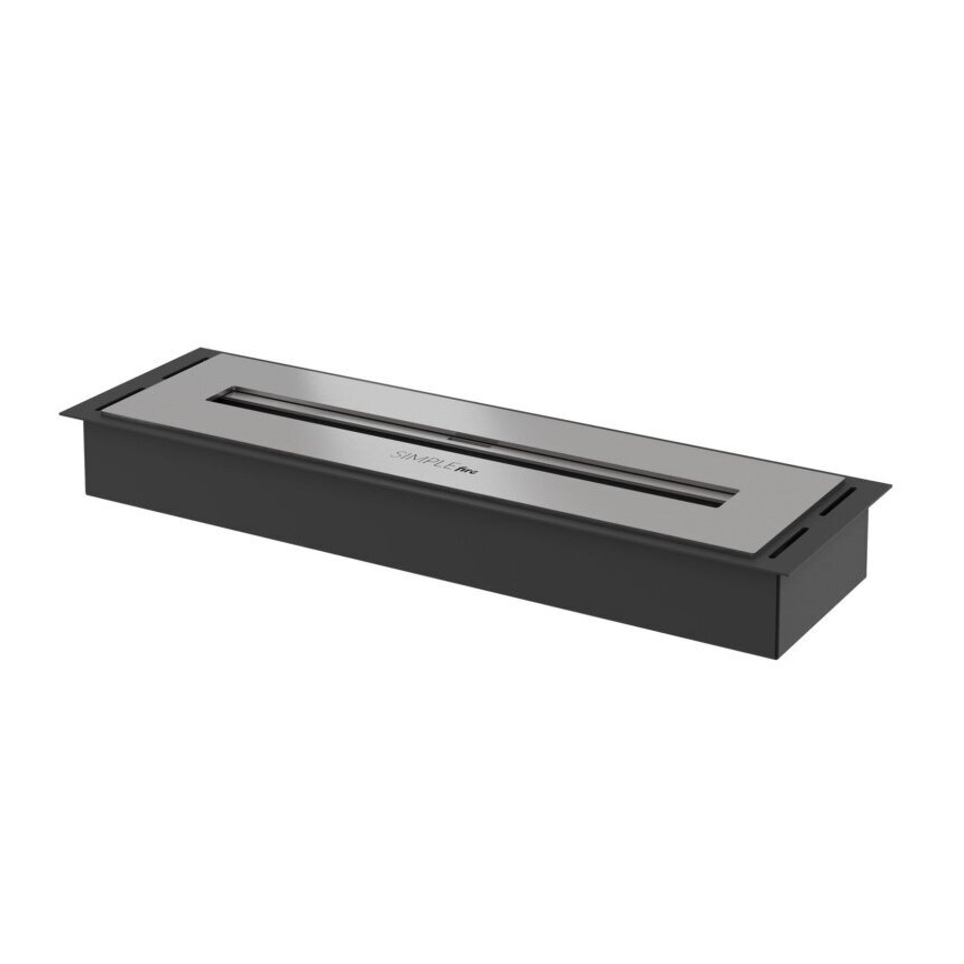 InFire - Inbouw BIO-open haard 5,5x50 cm 3kW zwart