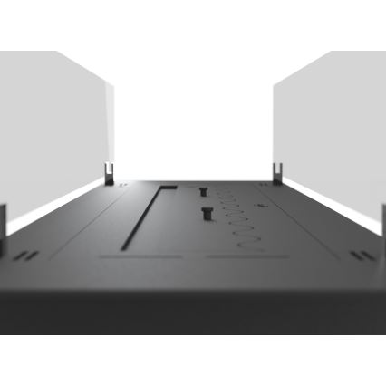 InFire - Inbouw BIO-open haard 8,5x120 cm 6kW zwart