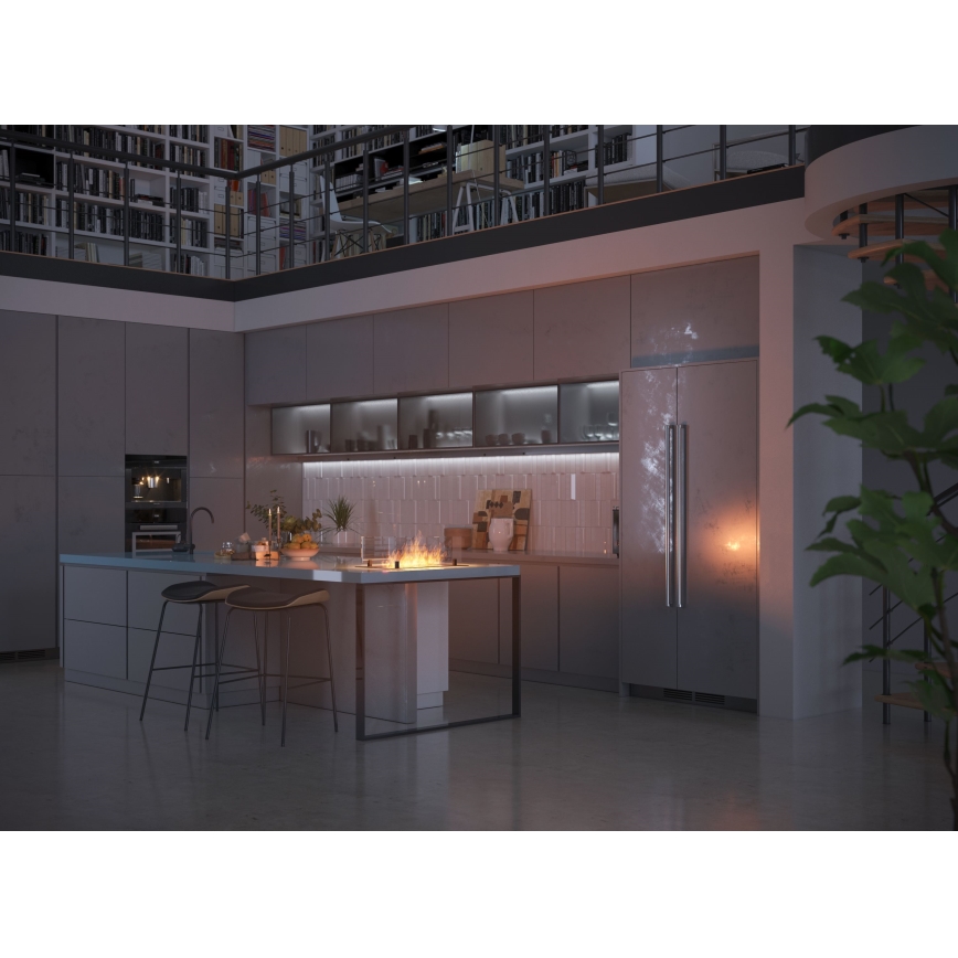 InFire - Inbouw BIO-open haard 8,5x60 cm 3,5kW zwart