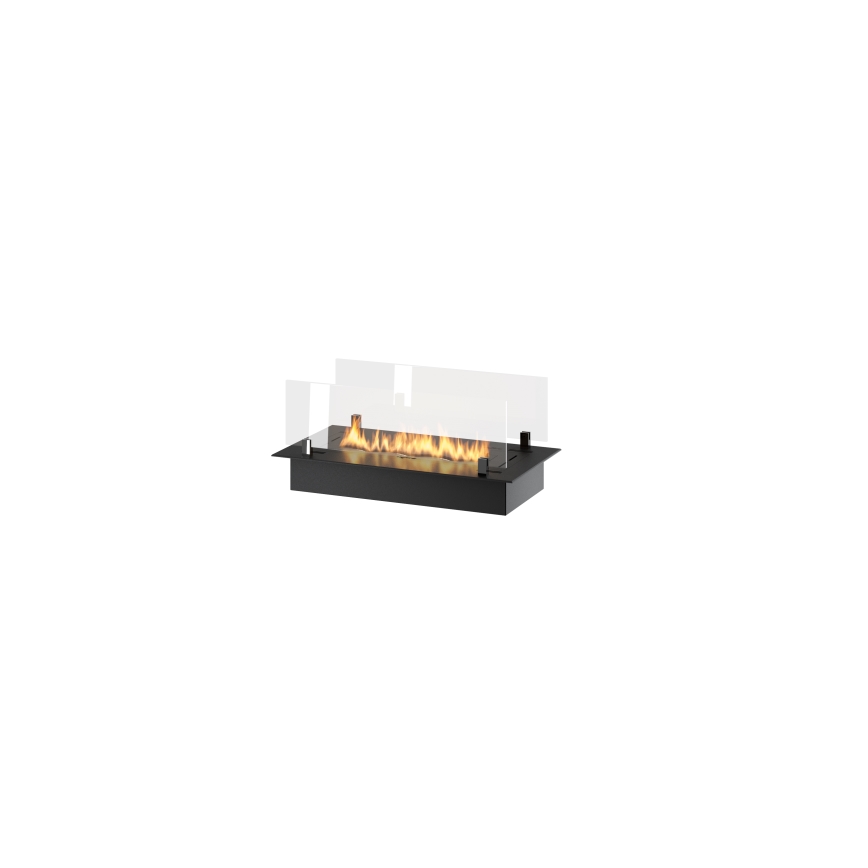 InFire - Inbouw BIO-open haard 8,5x60 cm 3,5kW zwart