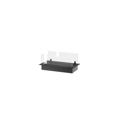 InFire - Inbouw BIO-open haard 8,5x60 cm 3,5kW zwart