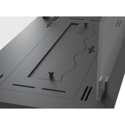 InFire - Inbouw BIO-open haard 8,5x60 cm 3,5kW zwart