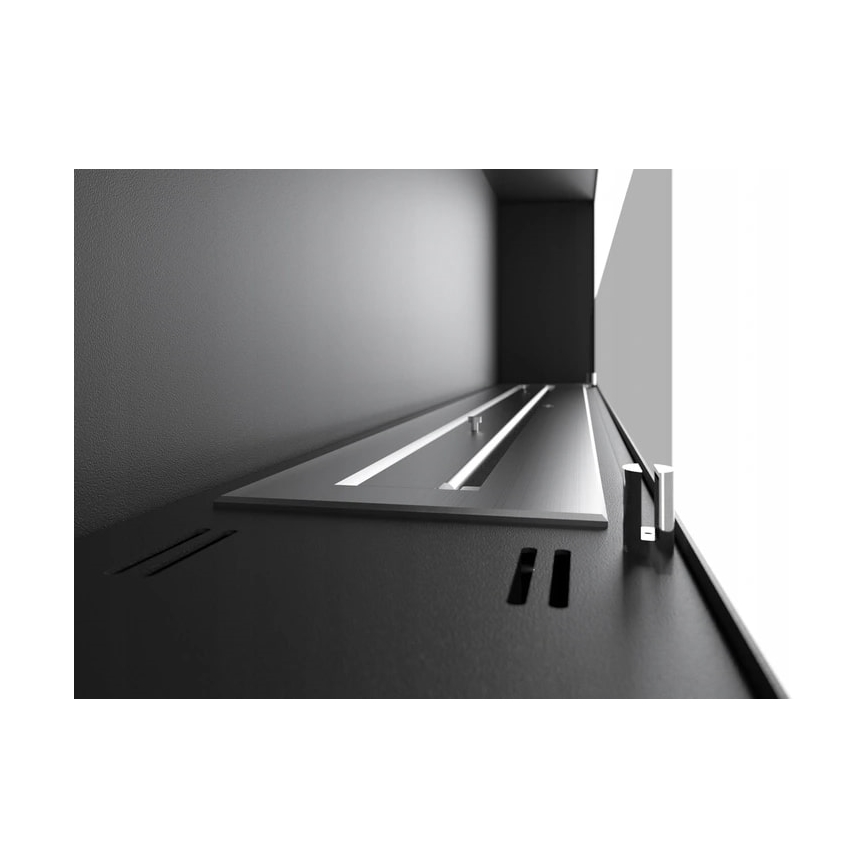 InFire - Inbouwhaard BIO 120x50 cm 3kW tweezijdig