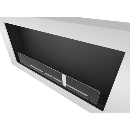 InFire - Wandhaard BIO 120x56 cm 3kW wit