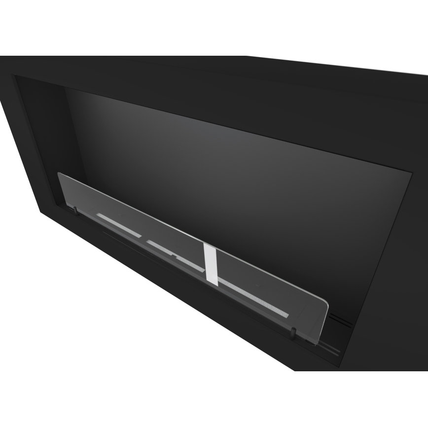 InFire - Wandhaard BIO 120x56 cm 3kW zwart