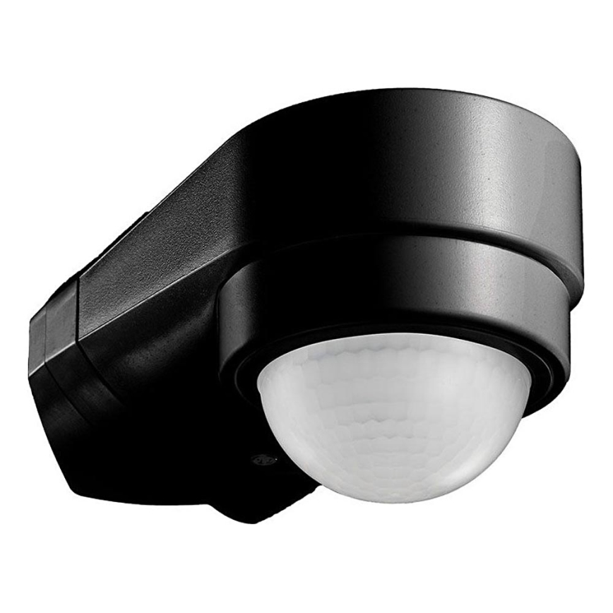 Infrarood bewegingssensor voor buiten 240° 600W/230V IP65 zwart