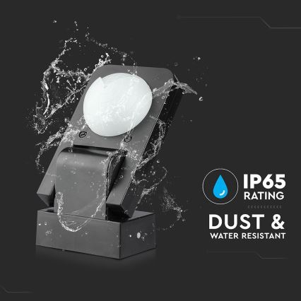 Infrarood bewegingssensor voor buiten 360° 1000W/230V IP65 zwart