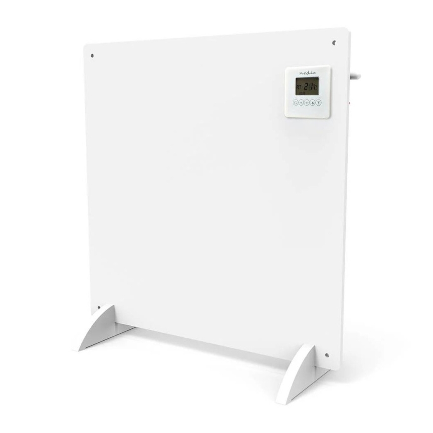 Infrarood verwarmingspaneel met LCD-display 425W/230V IP44 wit