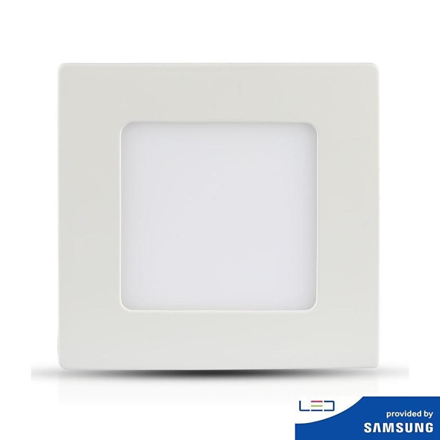 Ingebouwde LED Lamp SAMSUNG CHIP LED/12W/230V 6400K vierkant