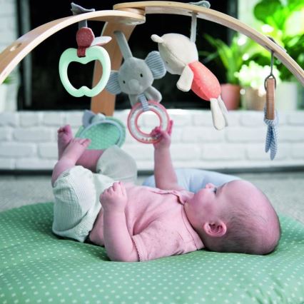 Ingenuity - Baby speeldeken LOAMY mint/grijs