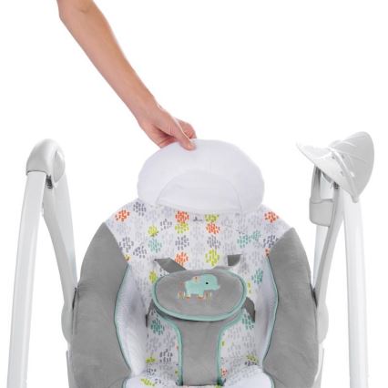 Ingenuity - Baby vibrerende schommel met melodie 2in1 WIMBERLY 4xD + 1xC