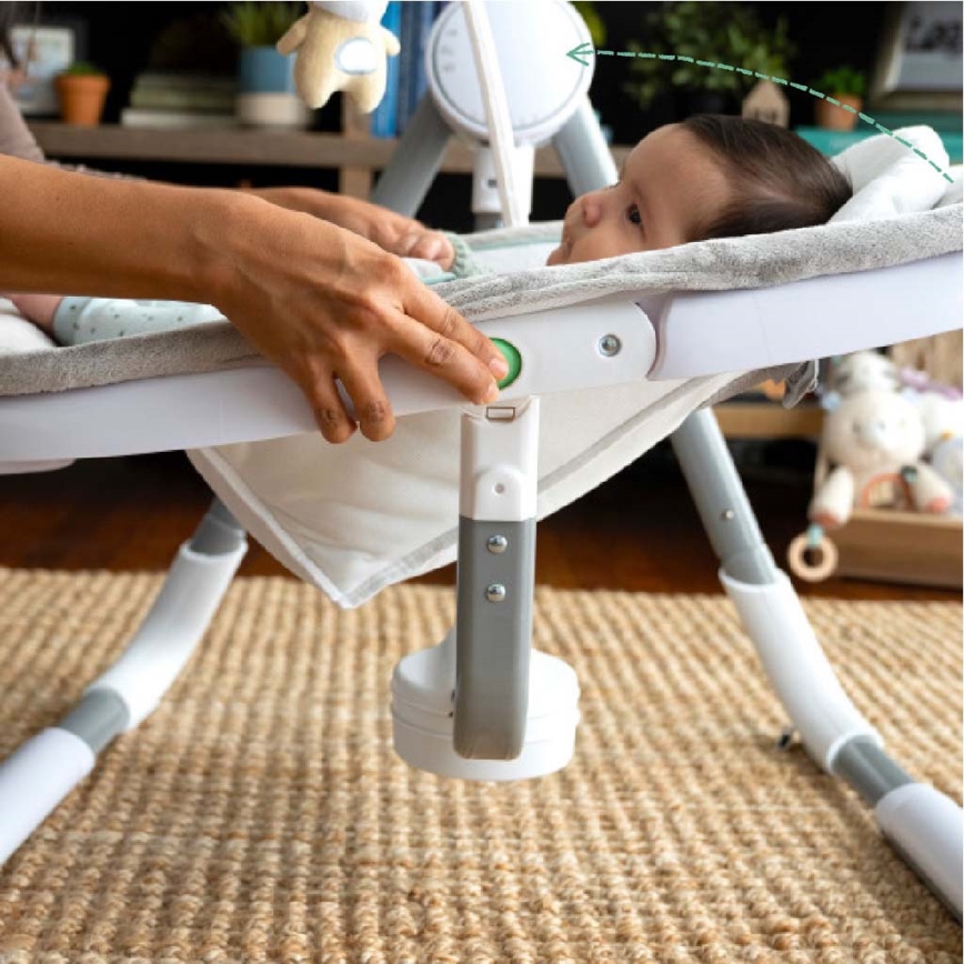 Ingenuity - Baby vibrerende schommel met melodie ANYWAY SWAY RAY 4xLR14
