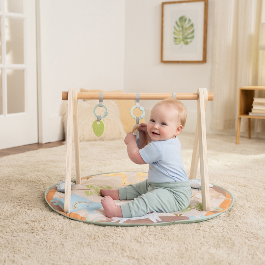 Ingenuity - Babyspeelmat WONDER & WOOD