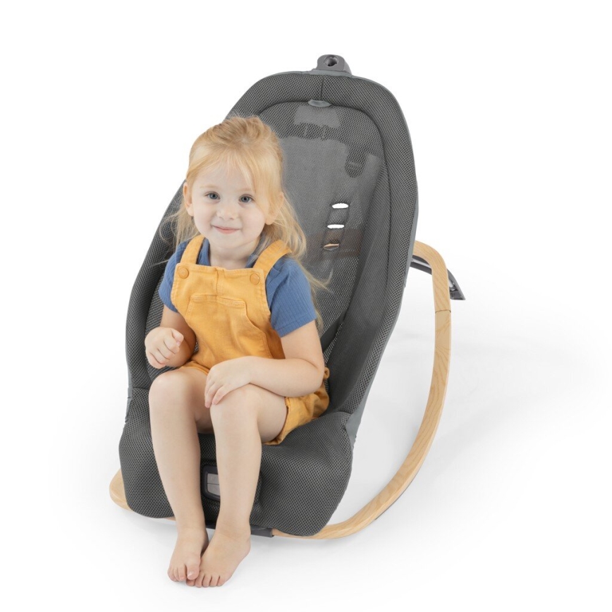 Ingenuity - Babywipstoel met vibratie en melodie EVERY SEASON WESLEY 3xC grijs