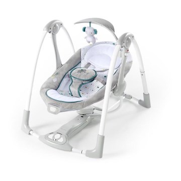 Ingenuity - Balançoire vibrante pour bébé avec mélodie 2en1 NASH