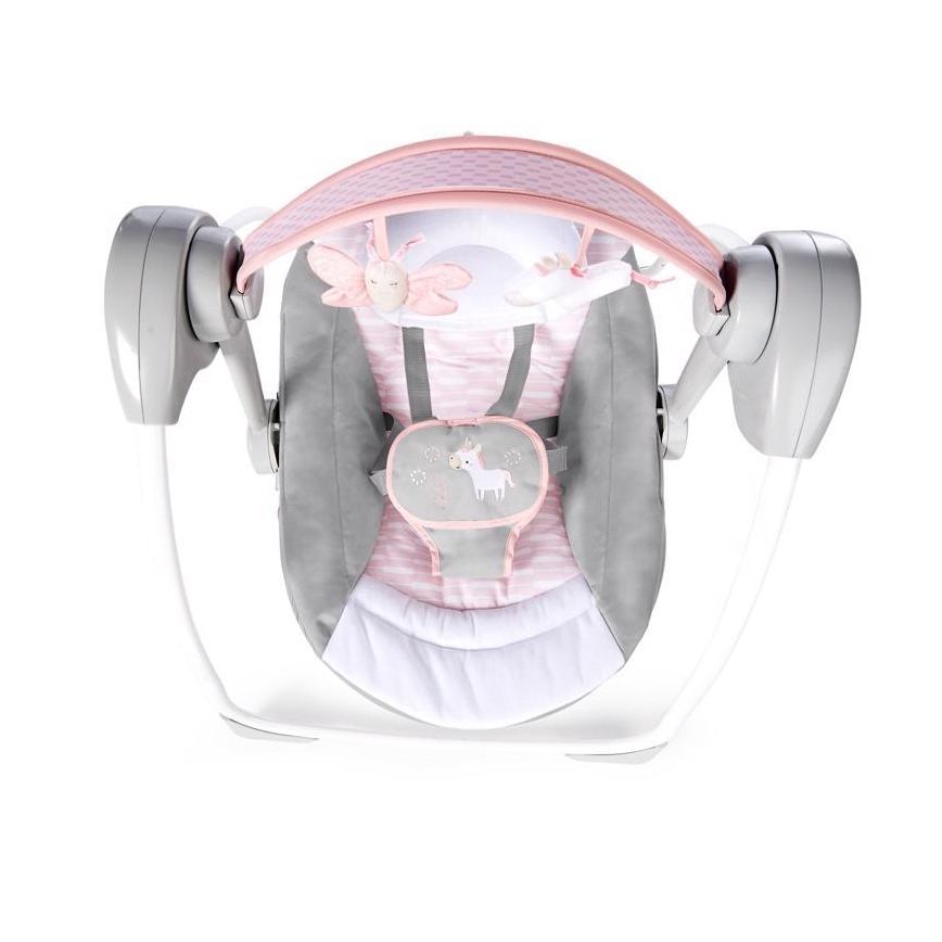 Ingenuity - Kinderen schommel met een melodie FLORA THE UNICORN 4xLR14