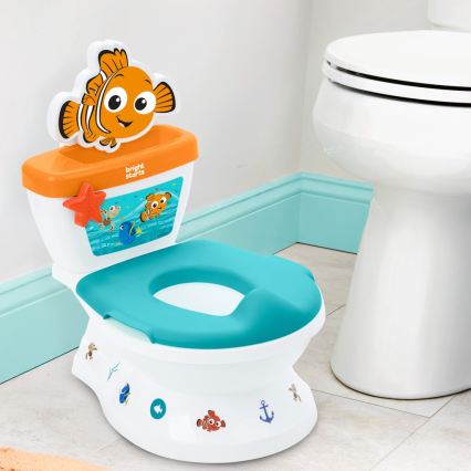 Ingenuity - Kindertoilet met geluid MY SIZE Finding Nemo 2xAAA