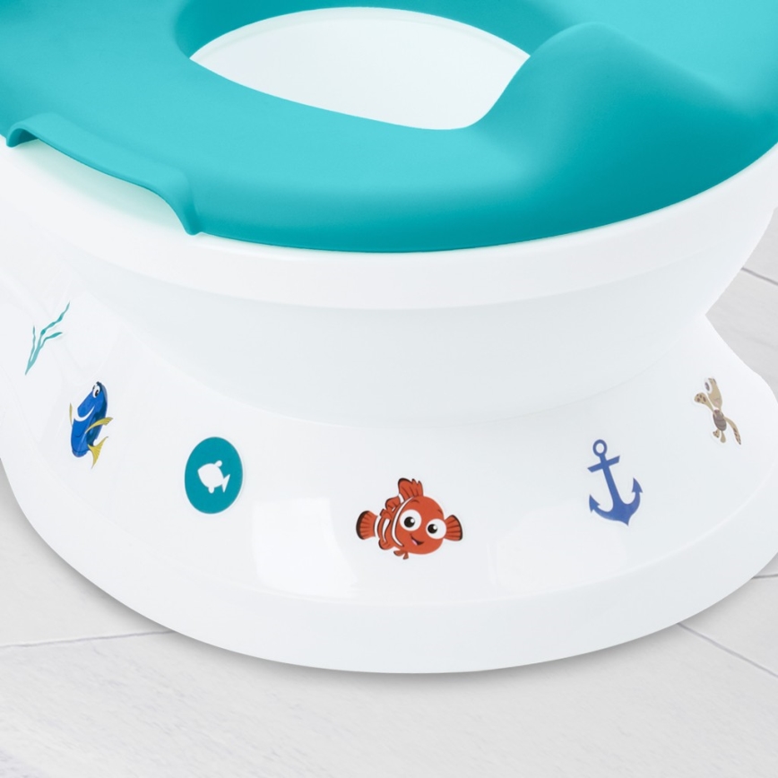 Ingenuity - Kindertoilet met geluid MY SIZE Finding Nemo 2xAAA