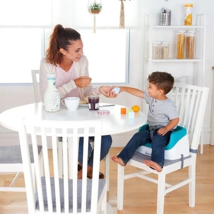 Ingenuity - Réhausseur de table 2en1 SMARTCLEAN TODDLER bleu