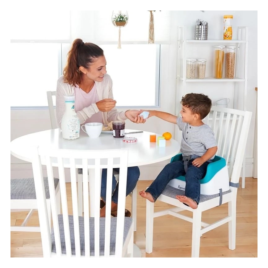 Ingenuity - Réhausseur de table 2en1 SMARTCLEAN TODDLER bleu