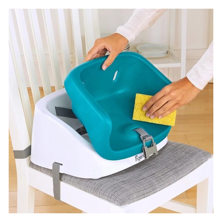 Ingenuity - Réhausseur de table 2en1 SMARTCLEAN TODDLER bleu