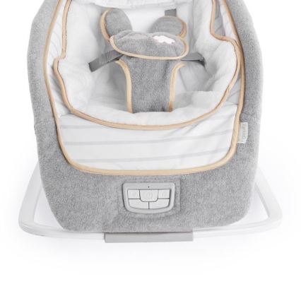 Ingenuity - Vibrerend wipstoeltje voor baby's met een melodie  BOUTIQUE 3xLR14