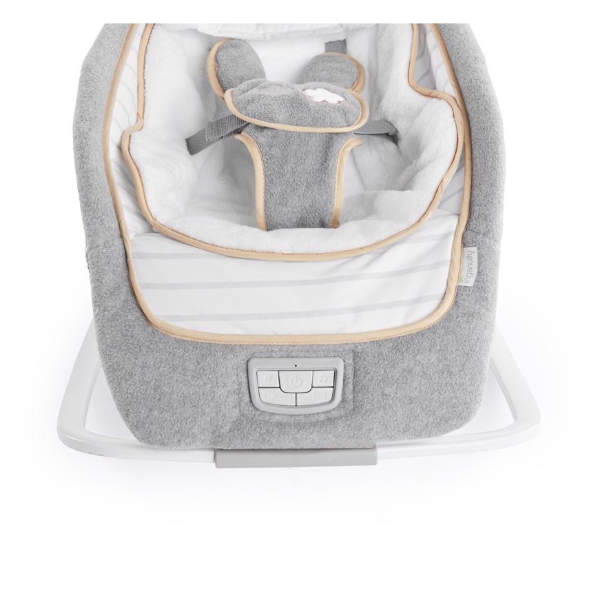 Ingenuity - Vibrerend wipstoeltje voor baby's met een melodie  BOUTIQUE 3xLR14