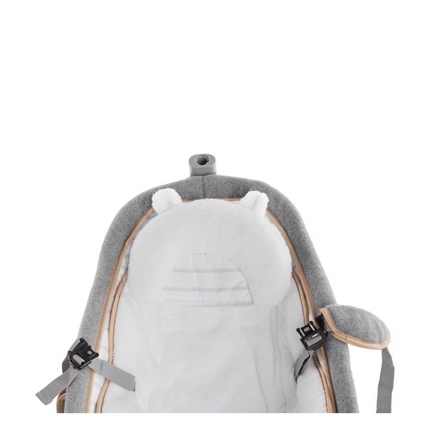 Ingenuity - Vibrerend wipstoeltje voor baby's met een melodie  BOUTIQUE 3xLR14