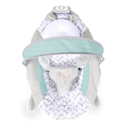 Ingenuity - Vibrerend wipstoeltje voor baby's met een melodie RAYLAN 3xLR14