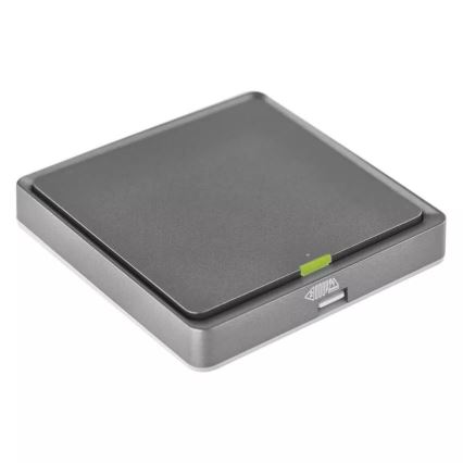Interrupteur 1 bouton GoSmart Tuya noir
