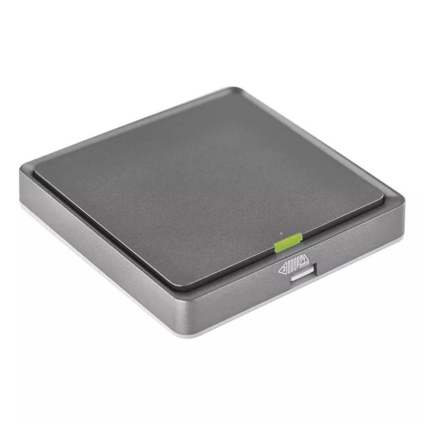 Interrupteur 1 bouton GoSmart Tuya noir