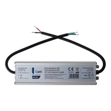 Interrupteur à bascule pour rubans LED 60W/12V IP67